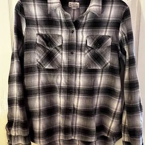 Plaid Flannel Button Down